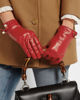 Picture of Eyelet-embellished Suede Gloves